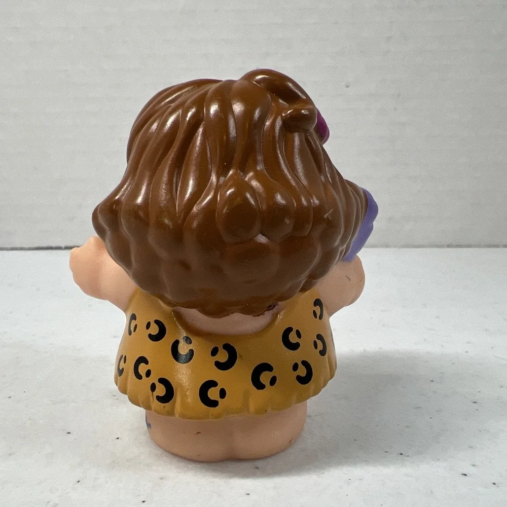 Fisher Price Little People Dinosaur Dinoland Cave Woman Girl Flower Figure